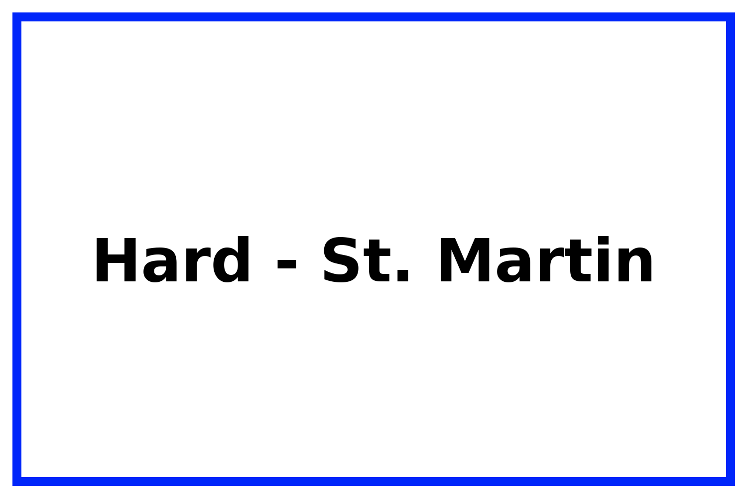 40 Hard St. Martin
