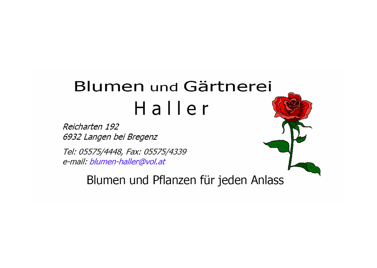 Haller Blumen